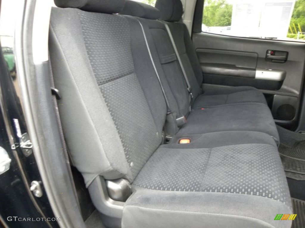 Black Interior 2009 Toyota Tundra TRD Rock Warrior Double Cab 4x4 Photo #64585094