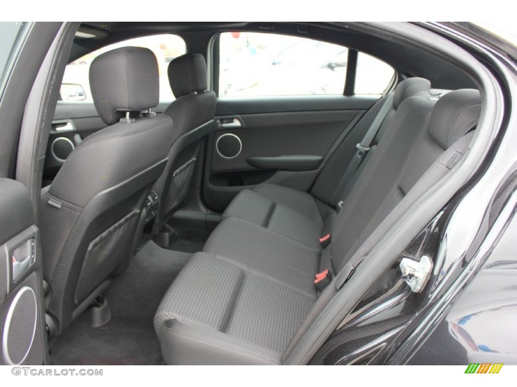Onyx Interior 2009 Pontiac G8 Sedan Photo #64585874