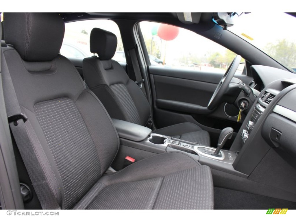 Onyx Interior 2009 Pontiac G8 Sedan Photo #64585910