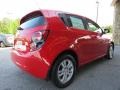 2012 Victory Red Chevrolet Sonic LT Hatch  photo #7