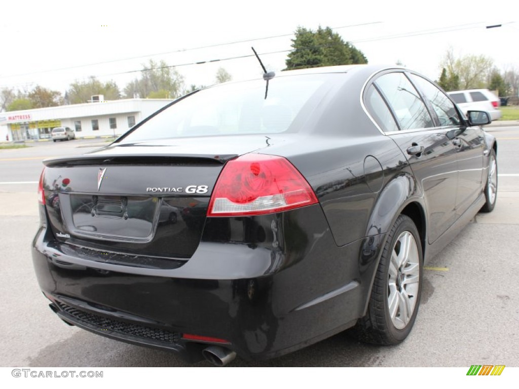 Panther Black 2009 Pontiac G8 Sedan Exterior Photo #64585925