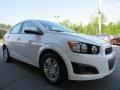 2012 Summit White Chevrolet Sonic LS Sedan  photo #1