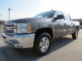 2012 Mocha Steel Metallic Chevrolet Silverado 1500 LT Crew Cab 4x4  photo #3