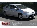 2012 Classic Silver Metallic Toyota Prius 3rd Gen Four Hybrid  photo #1