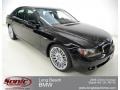 2008 Jet Black BMW 7 Series 750i Sedan  photo #1