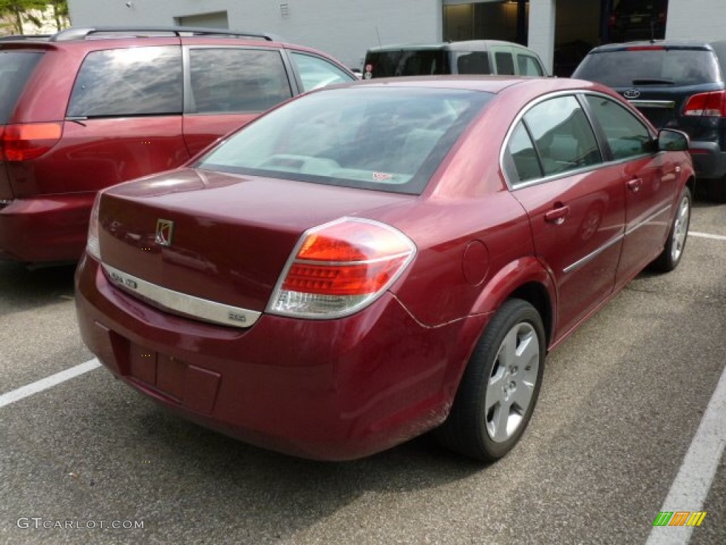 2008 Aura XE 3.5 - Red Jewel / Black photo #2