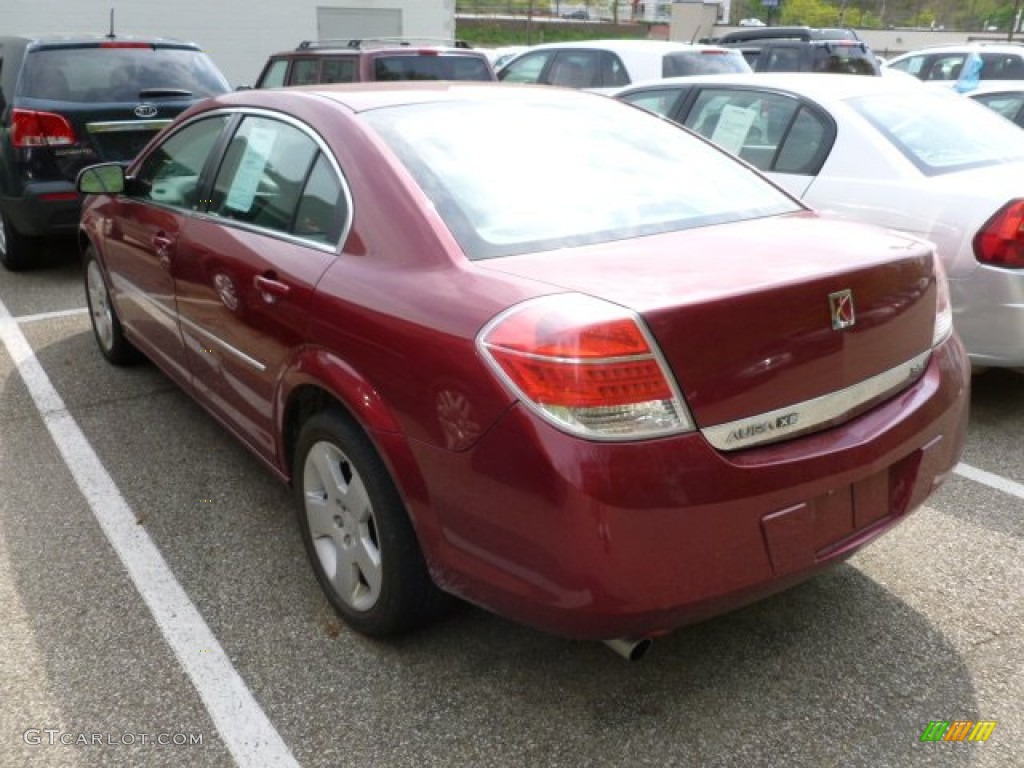 2008 Aura XE 3.5 - Red Jewel / Black photo #3