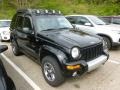 2004 Black Clearcoat Jeep Liberty Renegade 4x4  photo #1