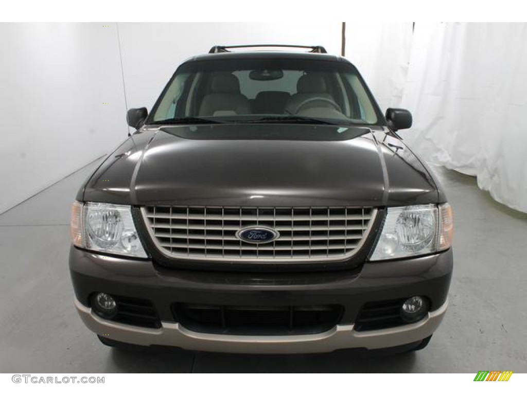 2005 Explorer Eddie Bauer 4x4 - Dark Stone Metallic / Midnight Grey photo #2