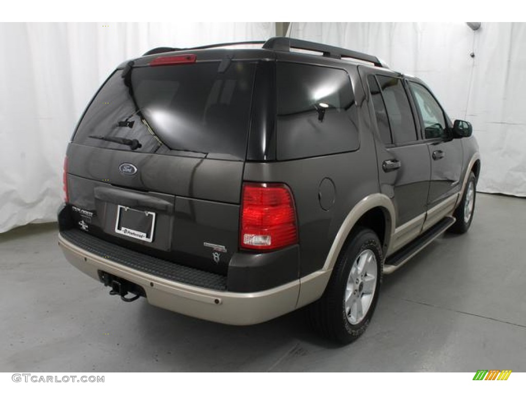 2005 Explorer Eddie Bauer 4x4 - Dark Stone Metallic / Midnight Grey photo #4