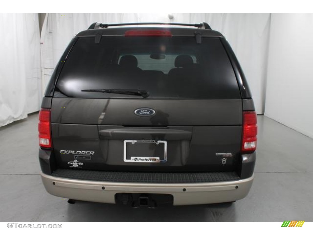 2005 Explorer Eddie Bauer 4x4 - Dark Stone Metallic / Midnight Grey photo #5