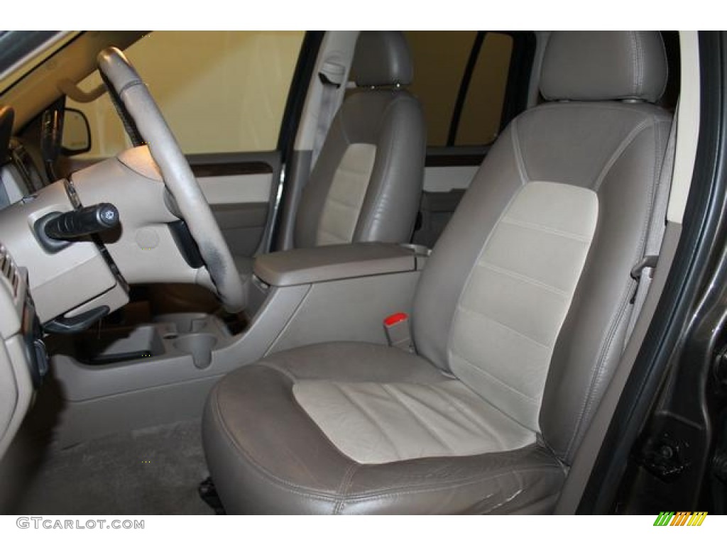 2005 Explorer Eddie Bauer 4x4 - Dark Stone Metallic / Midnight Grey photo #12