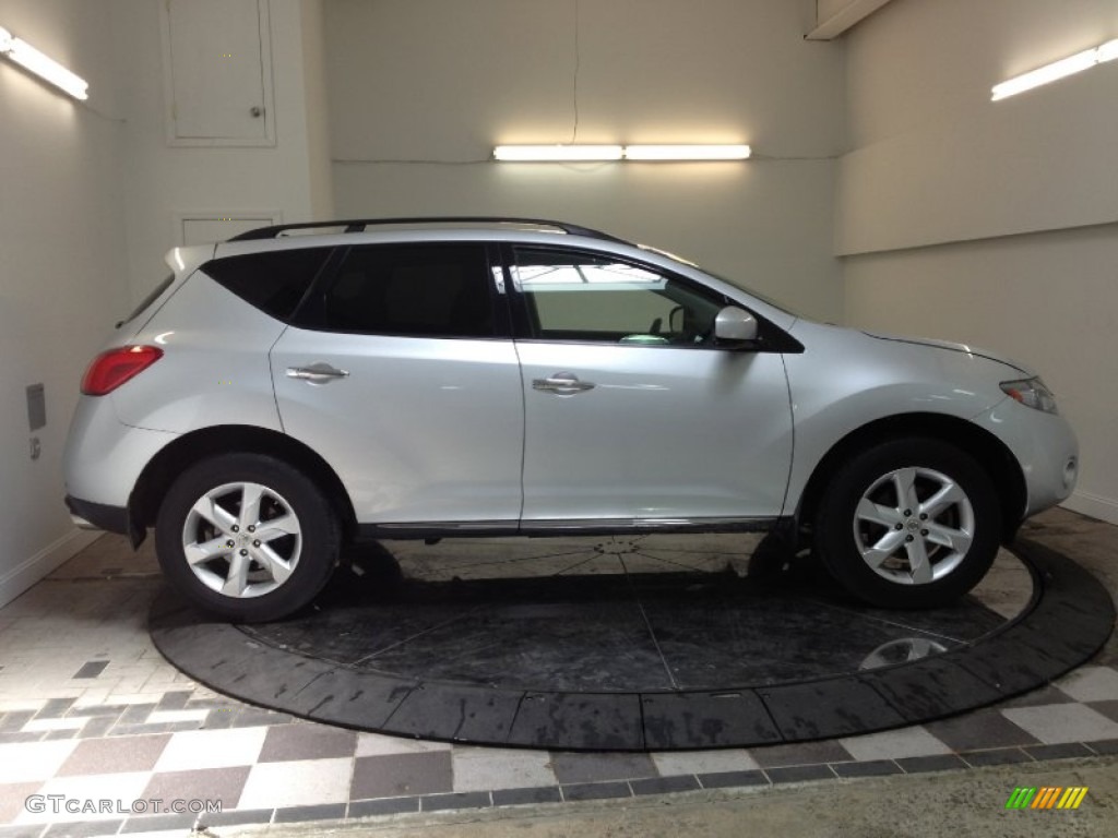 2009 Murano S AWD - Brilliant Silver Metallic / Black photo #3