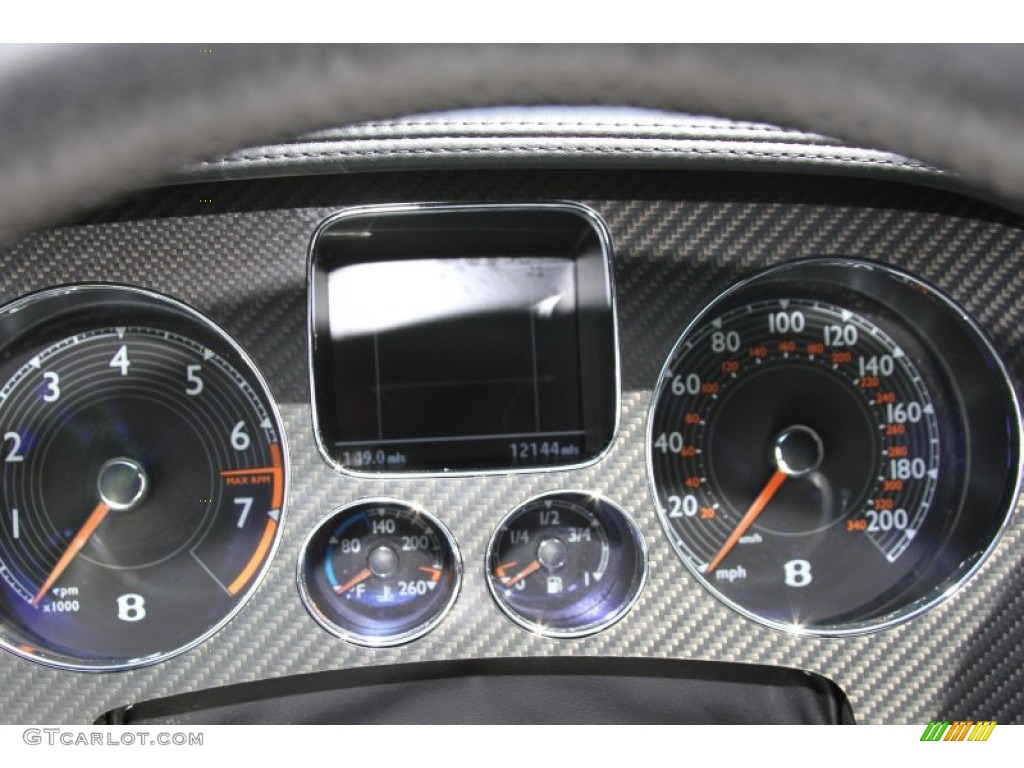 2010 Bentley Continental GT Supersports Gauges Photo #64596341