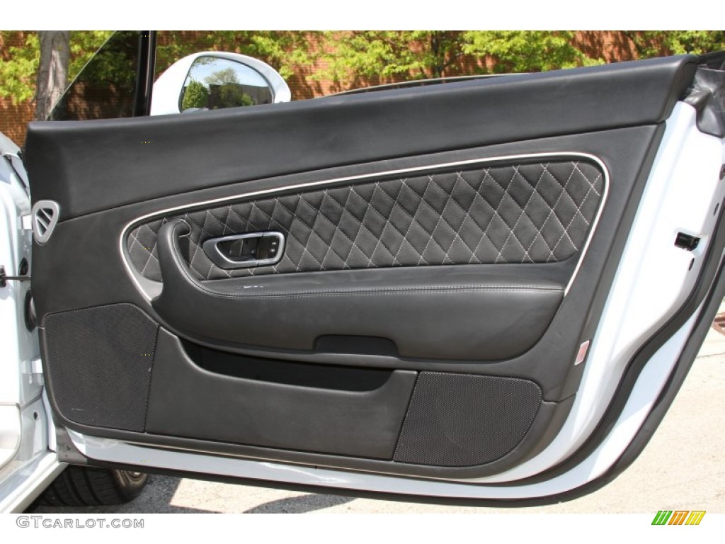 2010 Bentley Continental GT Supersports Beluga Door Panel Photo #64596454