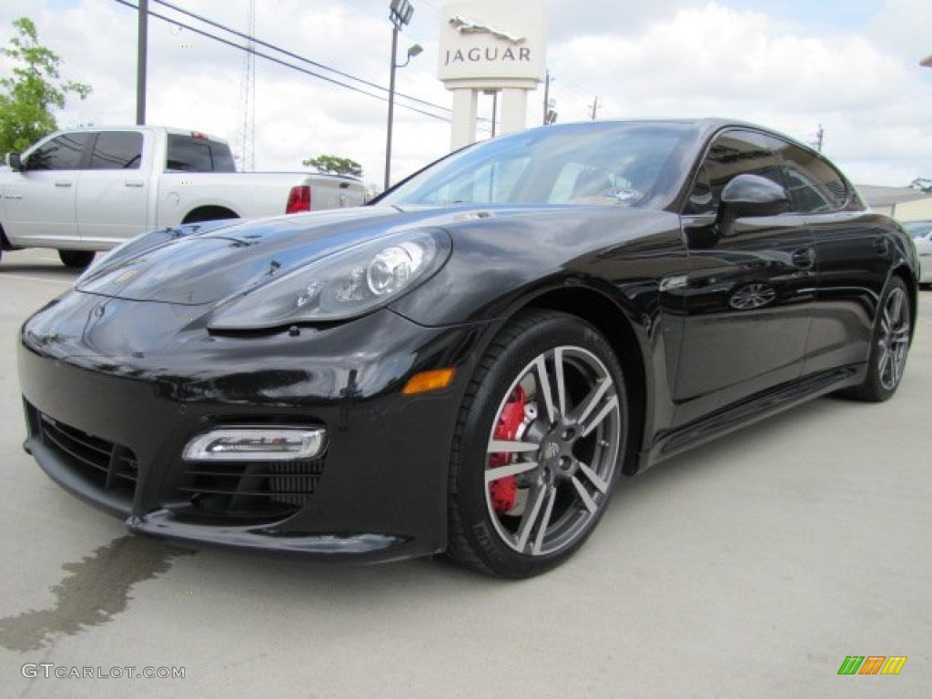 Black 2012 Porsche Panamera Turbo Exterior Photo #64597246