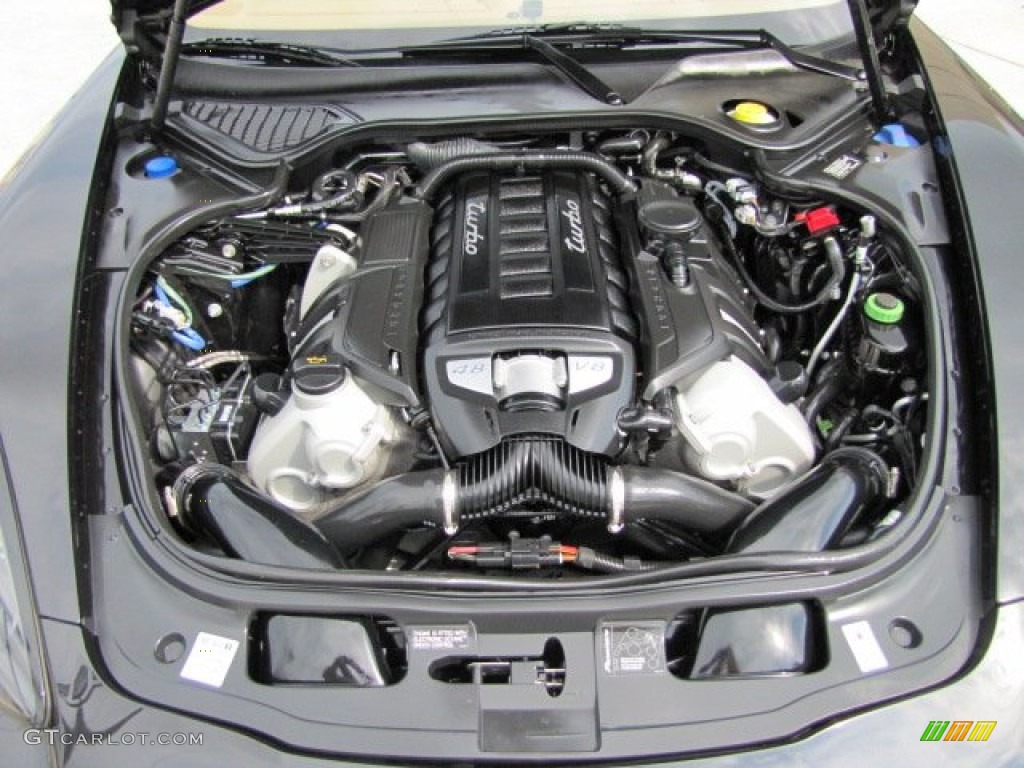 2012 Porsche Panamera Turbo 4.8 Liter DFI Twin-Turbocharged DOHC 32-Valve VarioCam Plus V8 Engine Photo #64597425