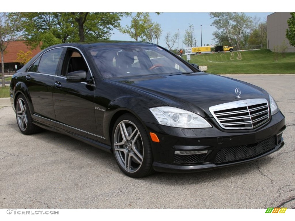 Black 2011 Mercedes-Benz S 65 AMG Sedan Exterior Photo #64597806