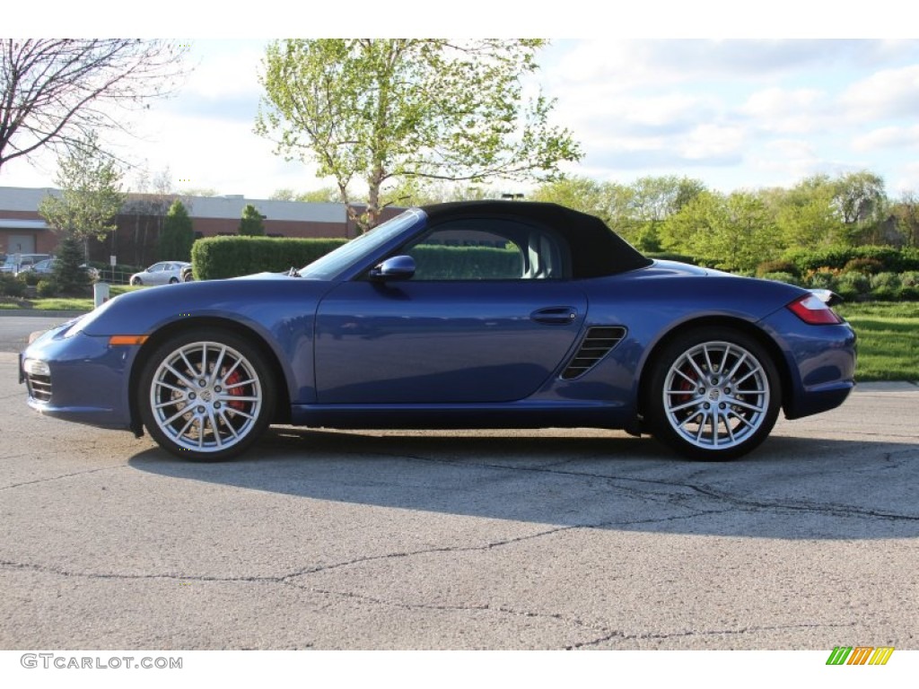 2008 Boxster S - Cobalt Blue Metallic / Black photo #2