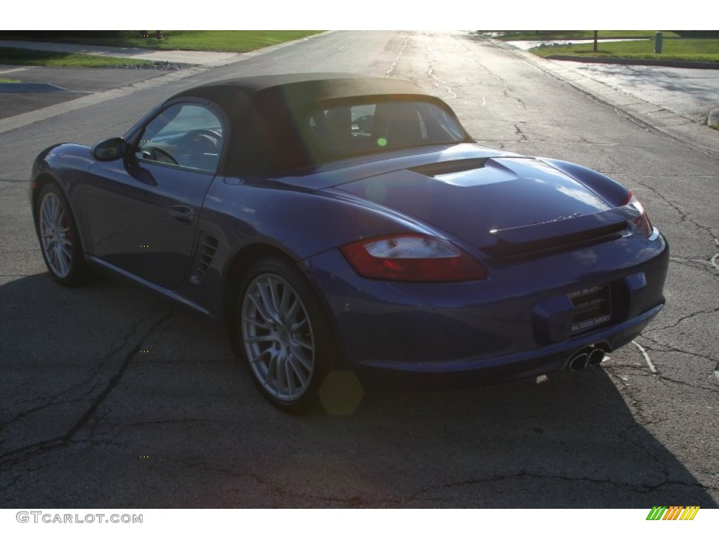 2008 Boxster S - Cobalt Blue Metallic / Black photo #3