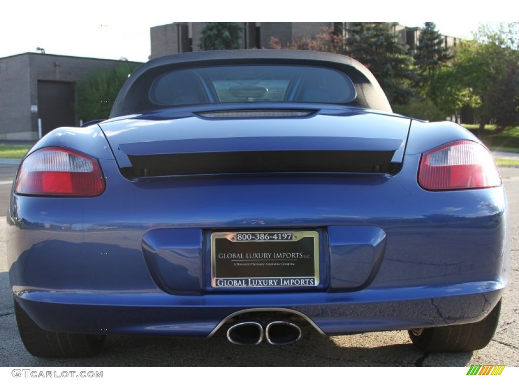 2008 Boxster S - Cobalt Blue Metallic / Black photo #4