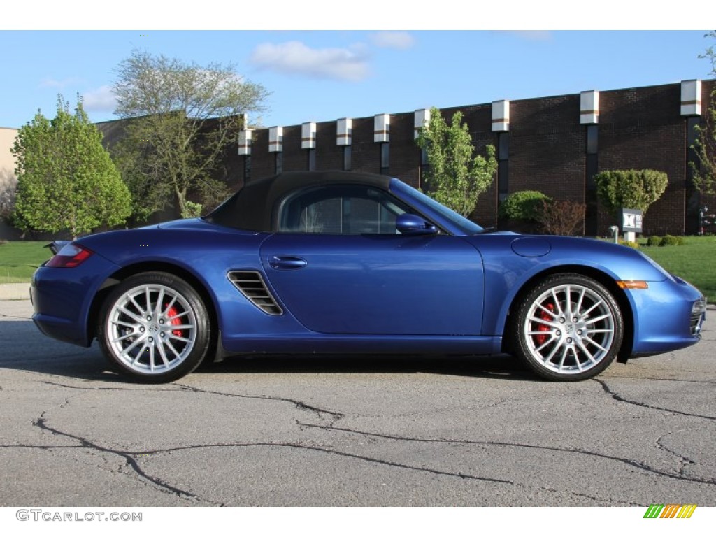 2008 Boxster S - Cobalt Blue Metallic / Black photo #6