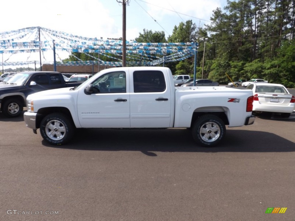 2012 Silverado 1500 LT Crew Cab 4x4 - Summit White / Ebony photo #2