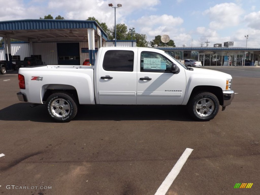 2012 Silverado 1500 LT Crew Cab 4x4 - Summit White / Ebony photo #6