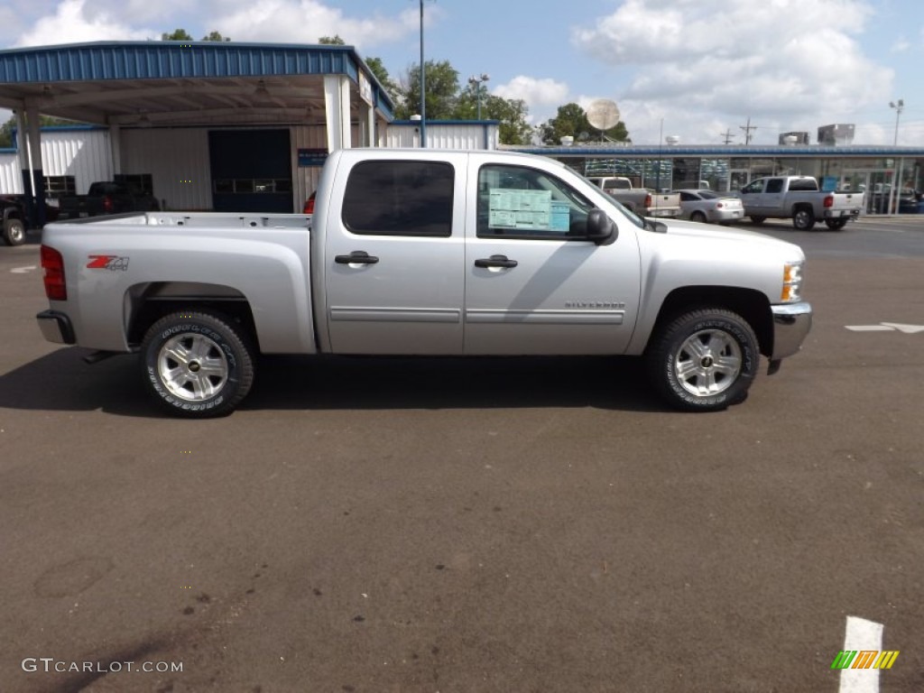 2012 Silverado 1500 LT Crew Cab 4x4 - Silver Ice Metallic / Ebony photo #6