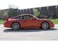 2012 Paint to Sample Orange Metallic Porsche 911 Carrera 4 GTS Coupe  photo #6