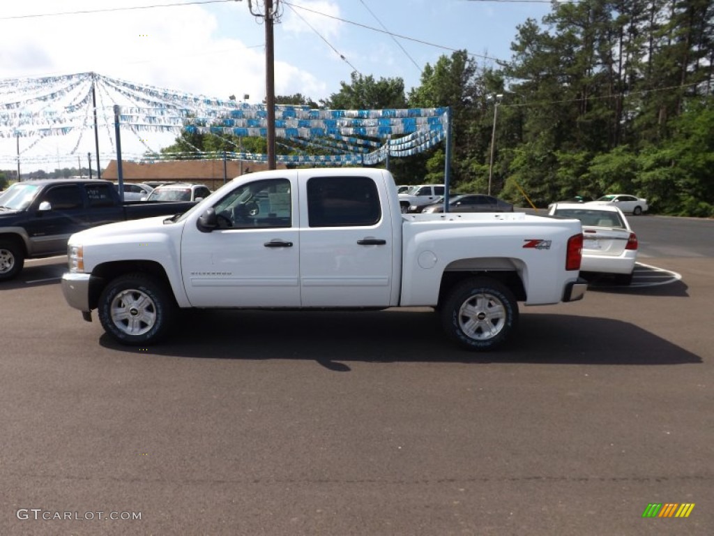 2012 Silverado 1500 LT Crew Cab 4x4 - Summit White / Ebony photo #2