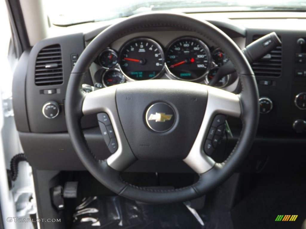 2012 Silverado 1500 LT Crew Cab 4x4 - Summit White / Ebony photo #10