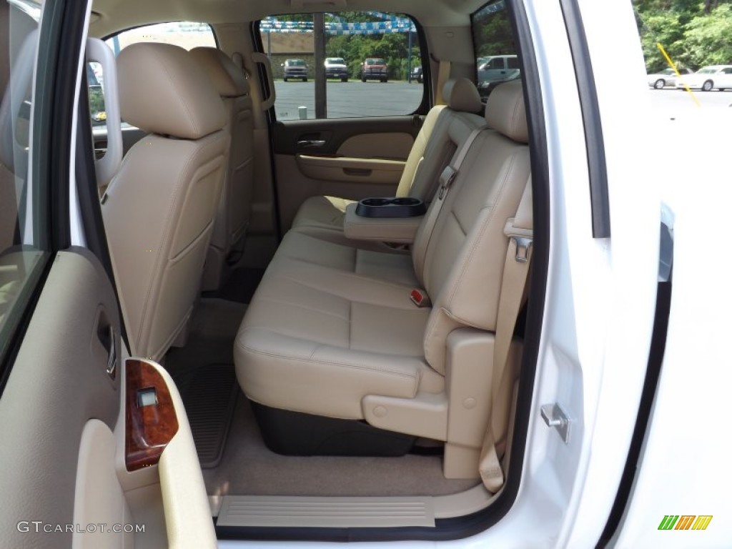 2012 Silverado 1500 LTZ Crew Cab 4x4 - Summit White / Light Cashmere/Dark Cashmere photo #15