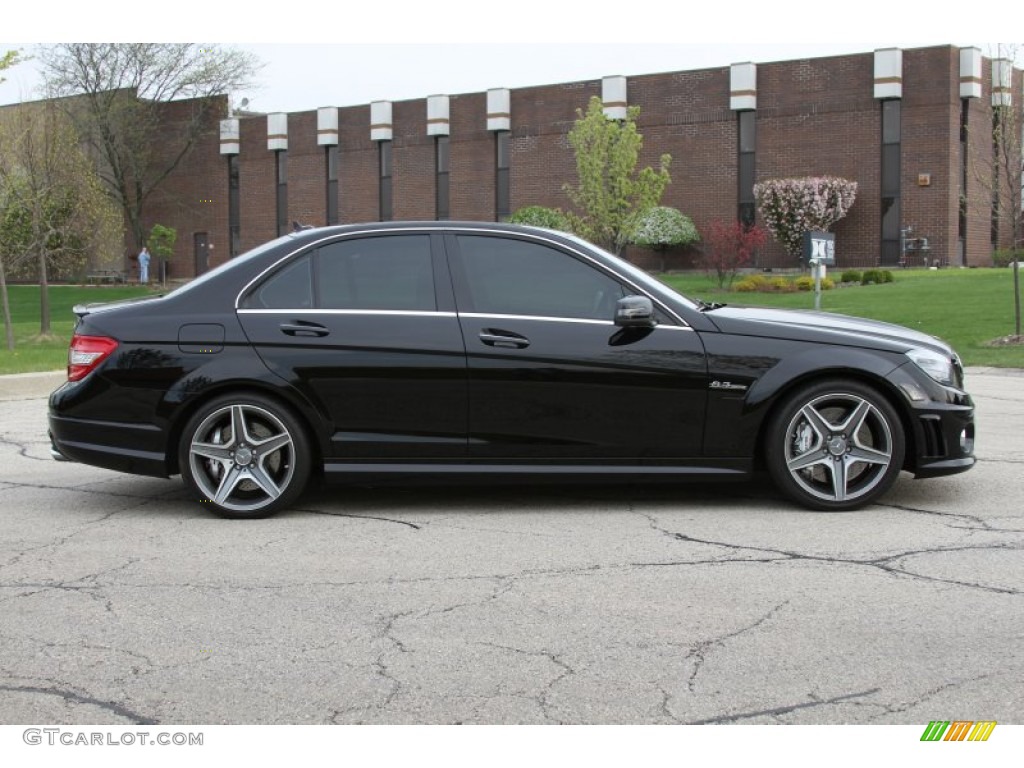 Black 2010 Mercedes-Benz C 63 AMG Exterior Photo #64599624