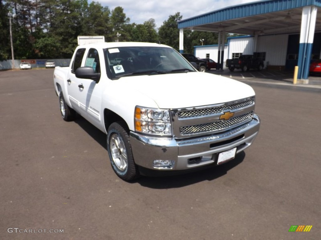 2012 Silverado 1500 LT Crew Cab 4x4 - Summit White / Ebony photo #7