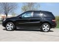 Black 2009 Mercedes-Benz ML 350 4Matic Exterior