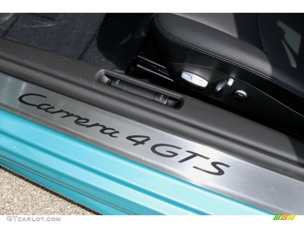 2012 911 Carrera 4 GTS Coupe - Ipanema Blue Metallic / Black photo #24