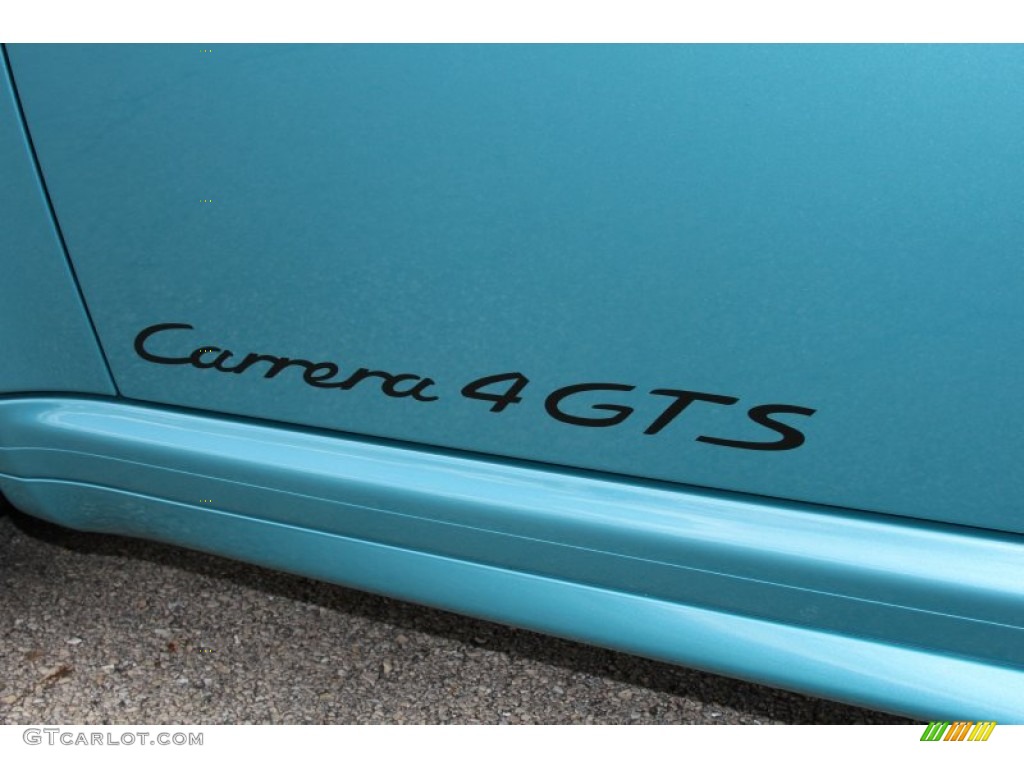 2012 911 Carrera 4 GTS Coupe - Ipanema Blue Metallic / Black photo #41