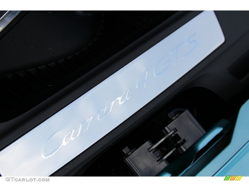 2012 911 Carrera 4 GTS Coupe - Ipanema Blue Metallic / Black photo #43