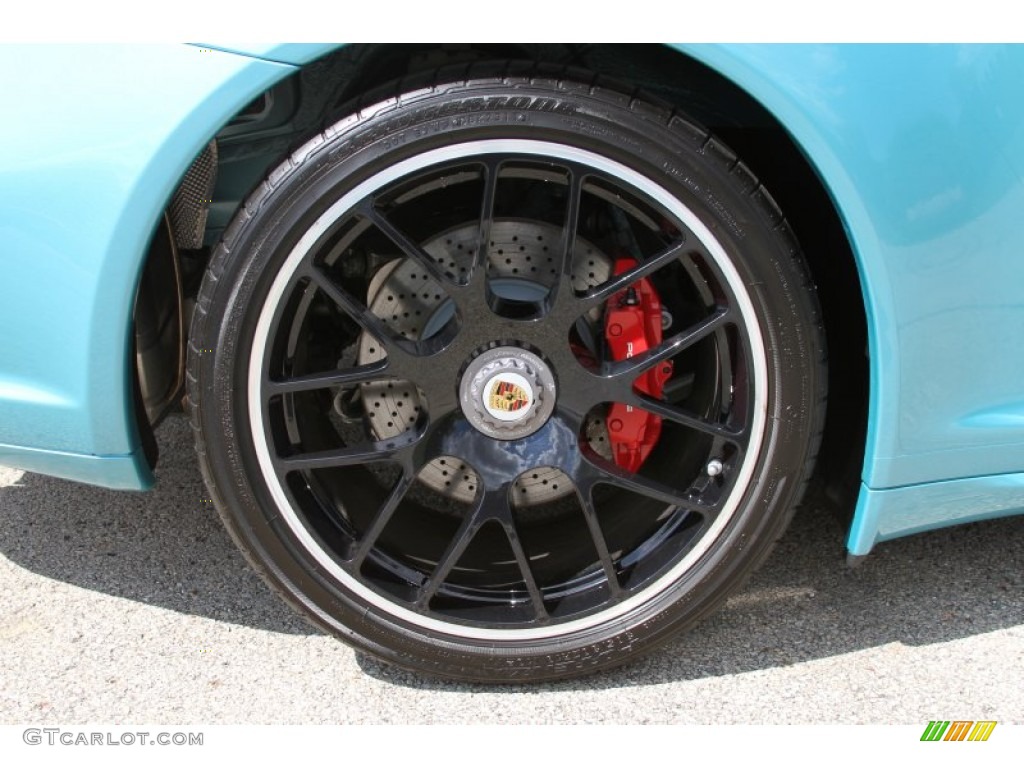 2012 911 Carrera 4 GTS Coupe - Ipanema Blue Metallic / Black photo #49