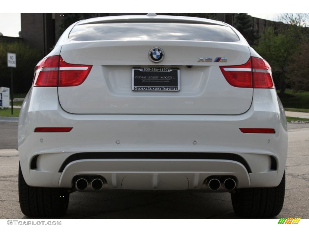 2011 X6 M M xDrive - Alpine White / Black Merino Leather photo #4