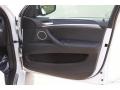 Black Merino Leather 2011 BMW X6 M M xDrive Door Panel