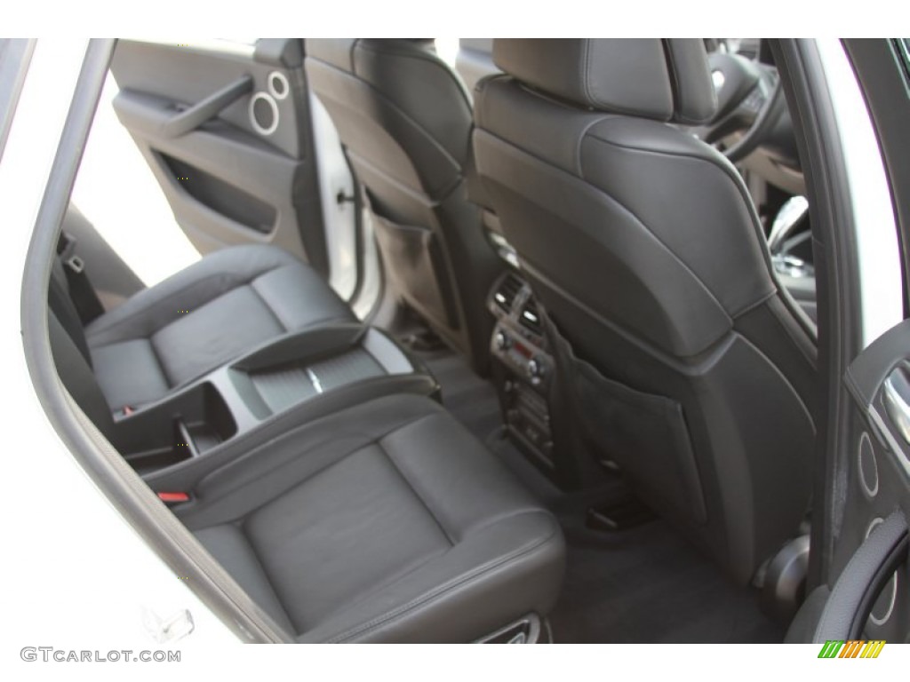Black Merino Leather Interior 2011 BMW X6 M M xDrive Photo #64600851