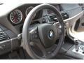 Black Merino Leather Steering Wheel Photo for 2011 BMW X6 M #64600878
