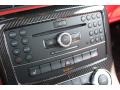 2011 Mercedes-Benz SLS designo Classic Red and Black Two-Tone Interior Audio System Photo