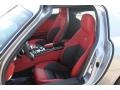 designo Classic Red and Black Two-Tone Front Seat Photo for 2011 Mercedes-Benz SLS #64601140