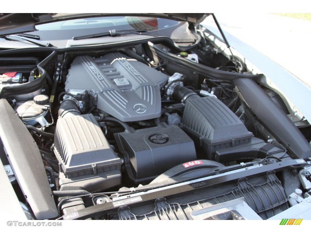 2011 Mercedes-Benz SLS AMG 6.3 Liter AMG DOHC 32-Valve VVT V8 Engine Photo #64601214