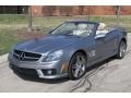 Palladium Silver Metallic 2011 Mercedes-Benz SL 63 AMG Roadster