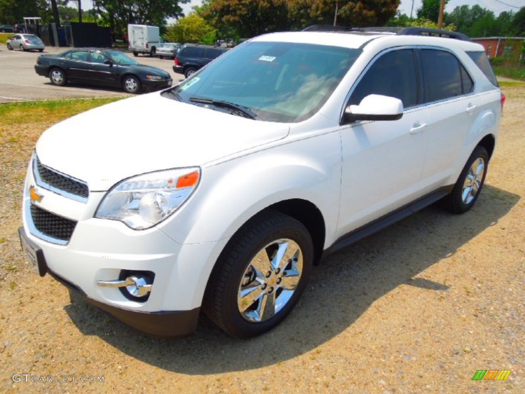2012 Equinox LT - Summit White / Light Titanium/Jet Black photo #2
