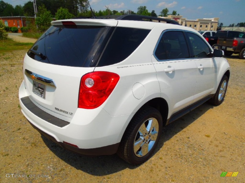 2012 Equinox LT - Summit White / Light Titanium/Jet Black photo #6